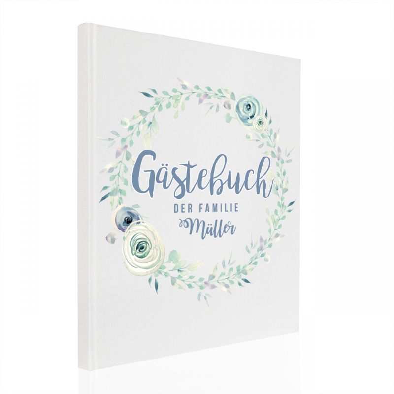 Gästebuch Hochzeit Blue Tina