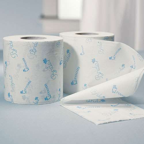Toilettenpapier Bride and Groom