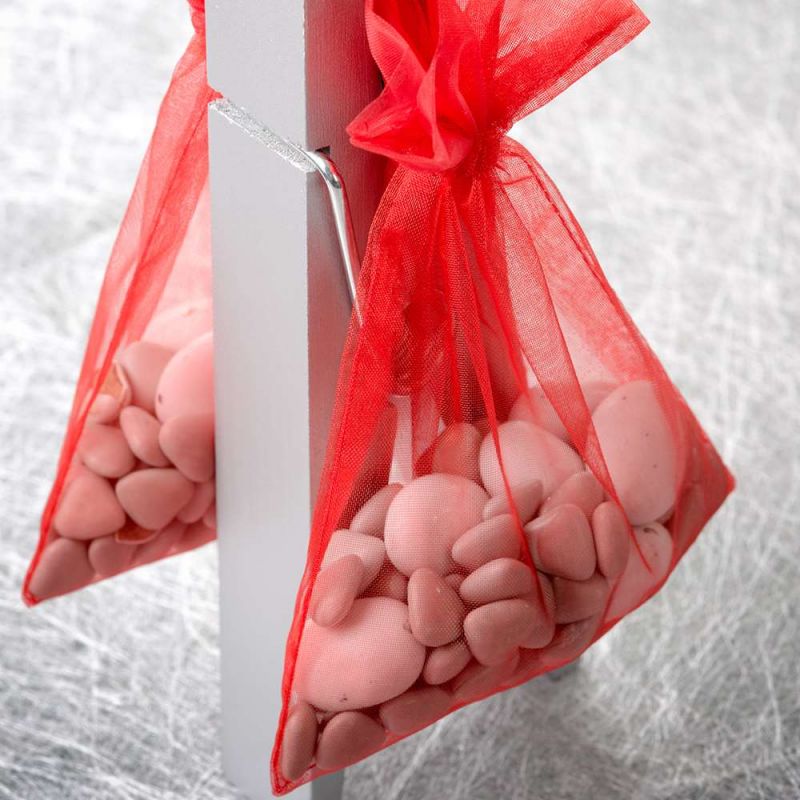 Organzasäckchen 17,0 cm x 12,0 cm verschiedene Farben