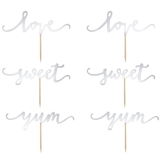 Cupcake Topper Love