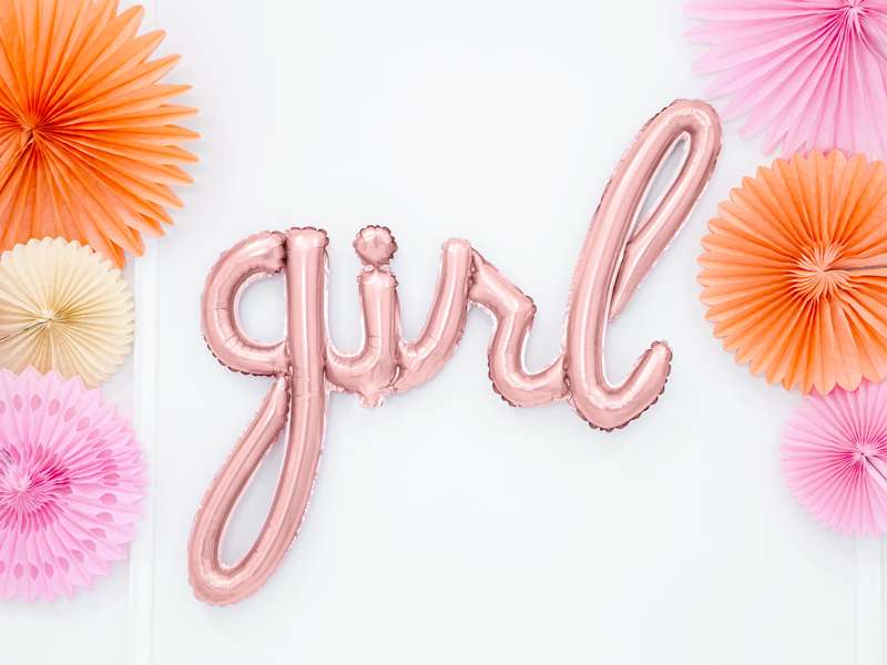 Amscan IT'S A Girl Folienballons – Bunte Ballons Für Babyparty, Geburtstagsfeier & Besondere Anlässe
