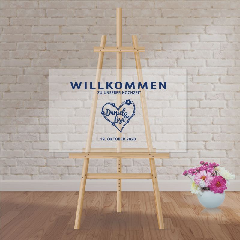 Willkommensschild Fabia