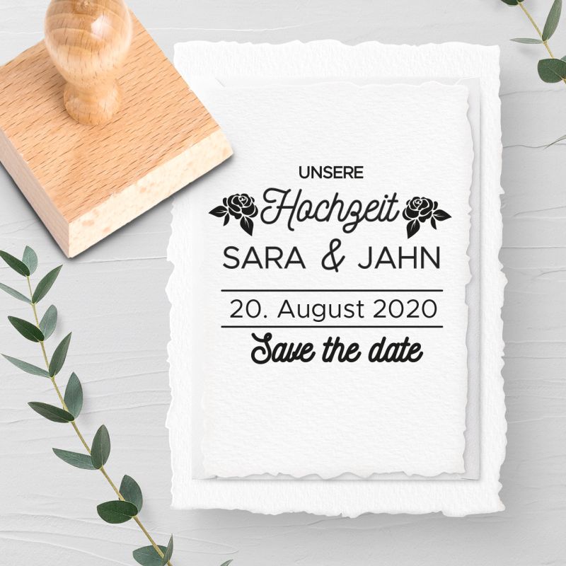 Stempel Save the date 'Ernest' Nr. 26