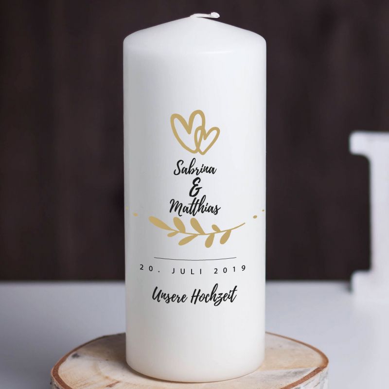 Hochzeitskerze Fiore