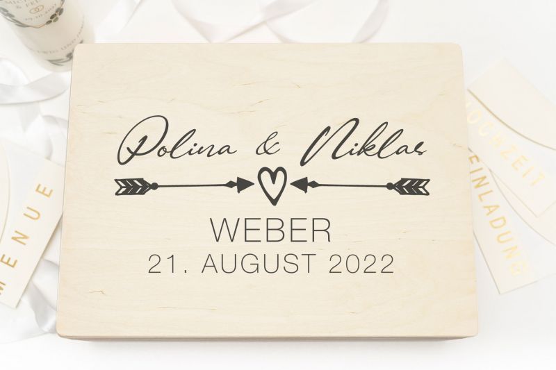 Erinnerungskiste Hochzeit Nicole Nr. 107