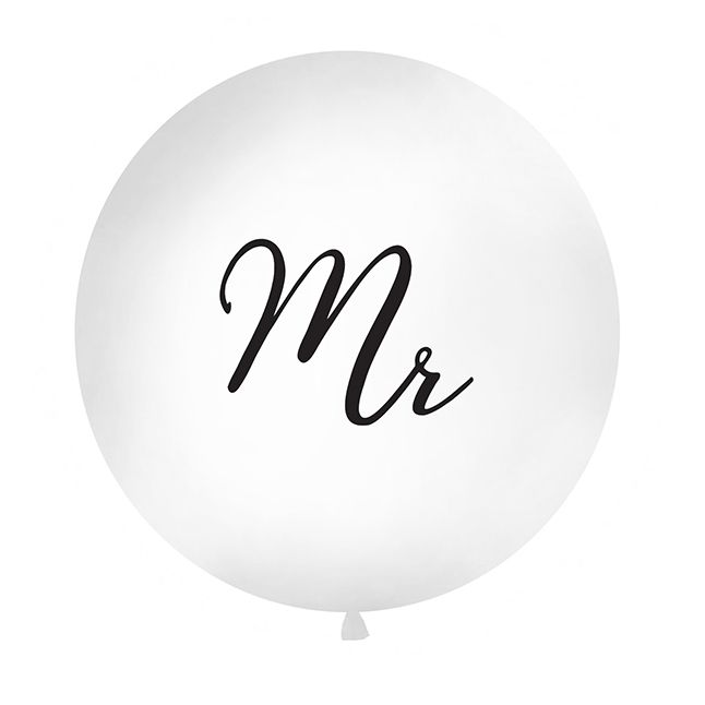 1 Meter Riesen Ballon Mr.