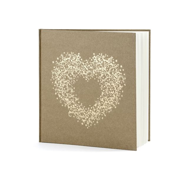 Gästebuch Vintage Heart