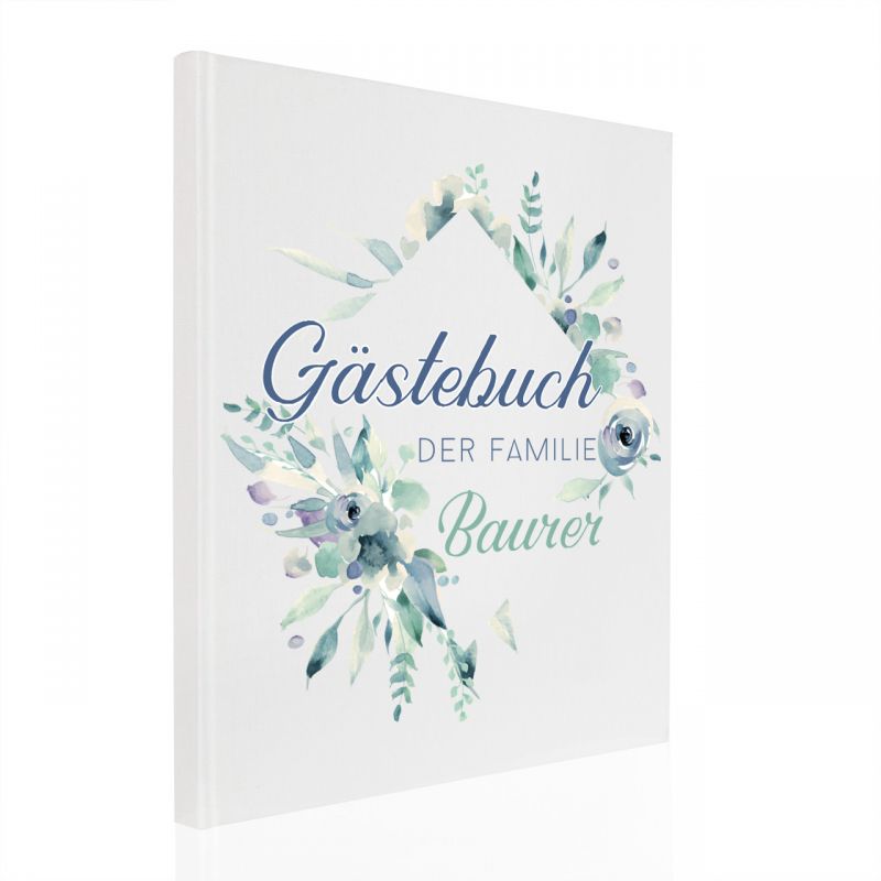 Gästebuch Hochzeit Blue Tonia
