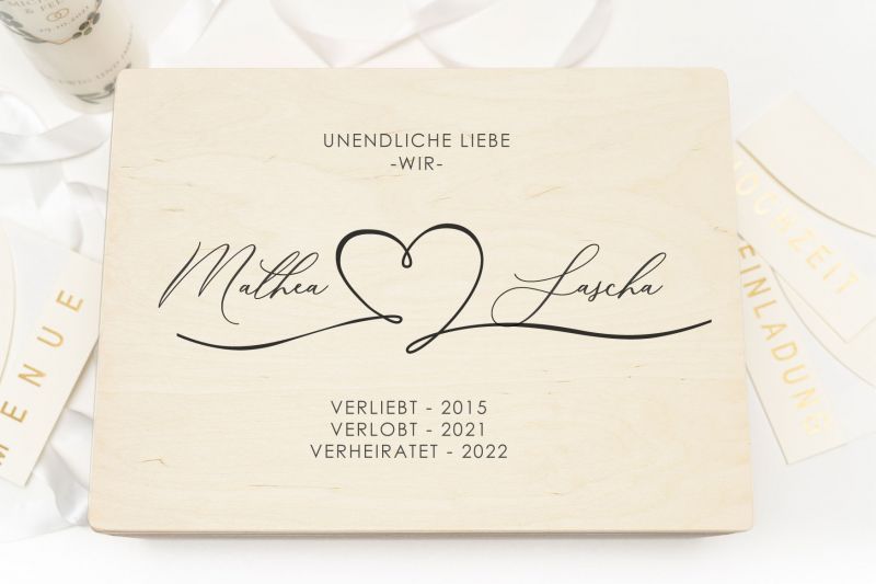 Erinnerungskiste Hochzeit Mathea Nr. 295