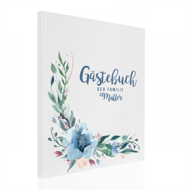 Gästebuch Hochzeit Blue Tiziana