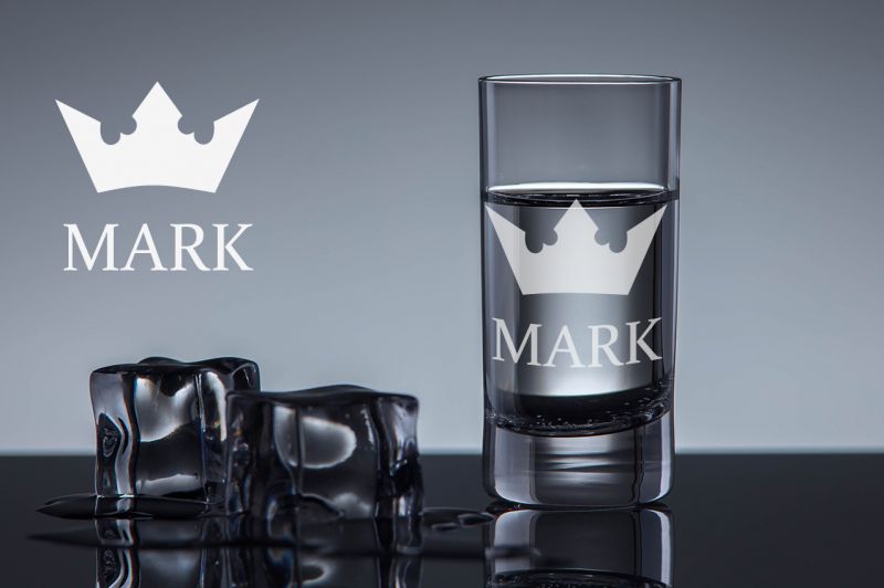 Schnapsglas King