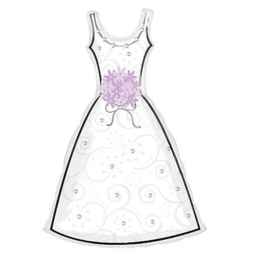 Folienballon Dress