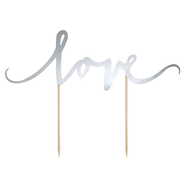 Cake Topper Love