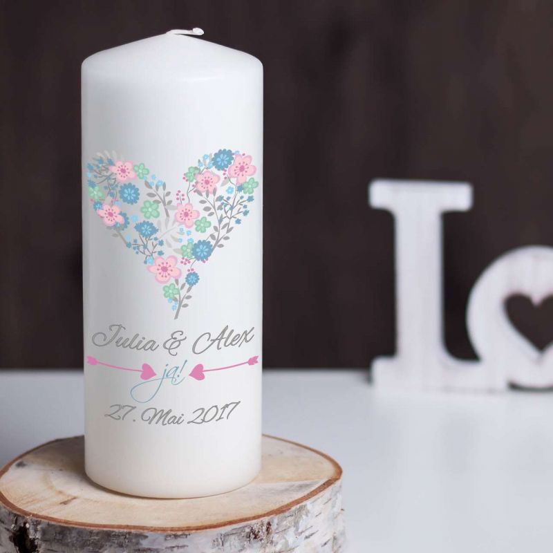 Hochzeitskerze Olbia