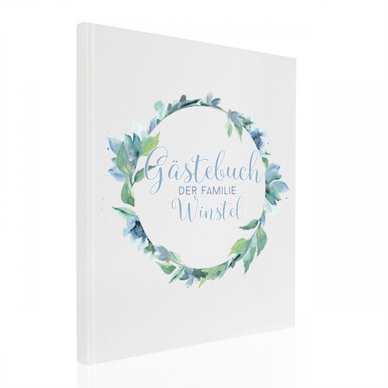 Gästebuch Hochzeit Blue Tanja