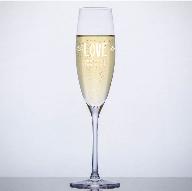 Sektglas Gastgeschenk