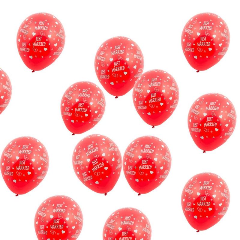 Motivballons Just Married