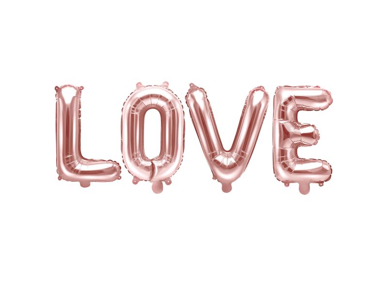 Folienballon LOVE Set